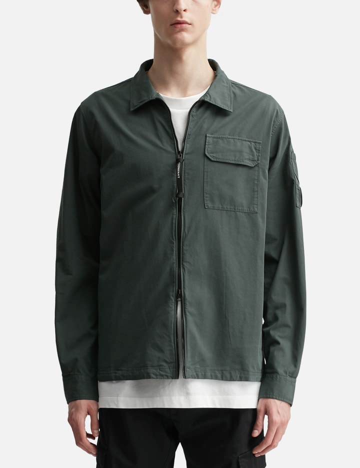 C.P. Company Overshirt In Organic Gabardine