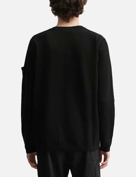 Micro Stitch Soft Organic Cotton Loose-Fit Crewneck Jumper view 12