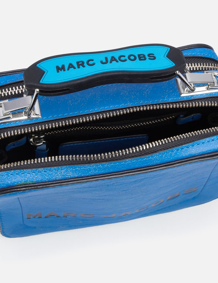 Shop Marc Jacobs Textured Box Bag In Blue