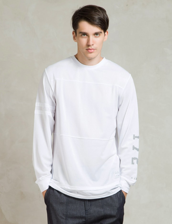 White L/S Football Jersey Placeholder Image