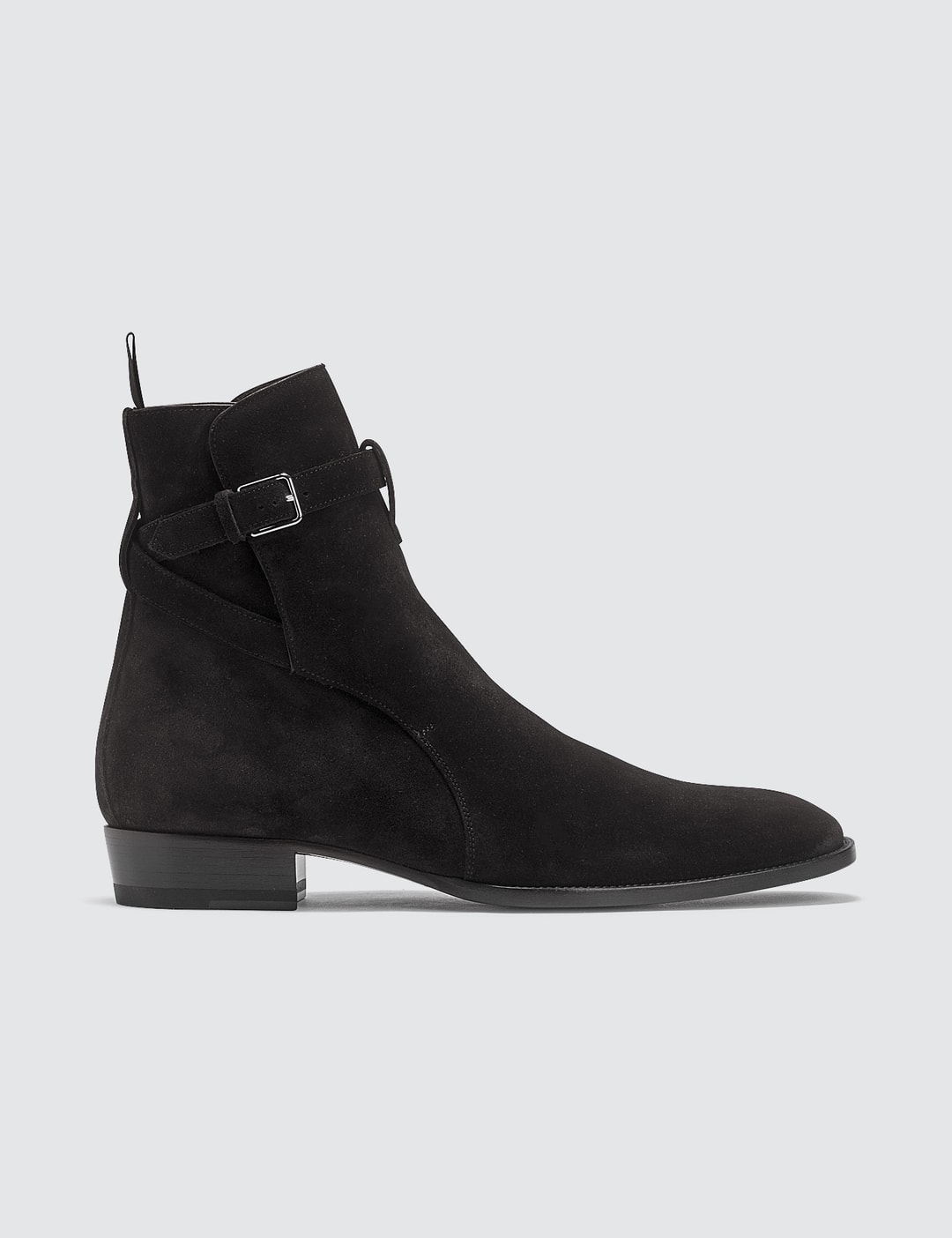 Saint laurent suede jodhpur boots Clearance