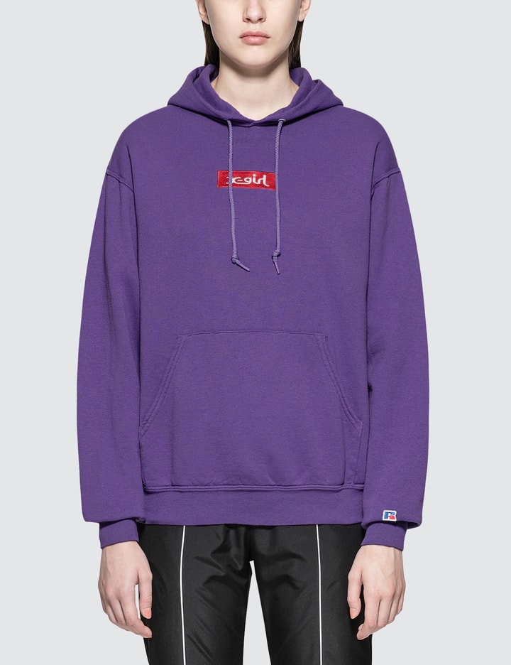 X-girl X Russell Box Logo Sweat Hoodie Placeholder Image