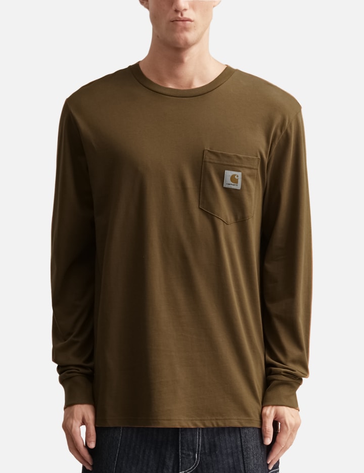 Long Sleeves Pocket T-Shirt view 3