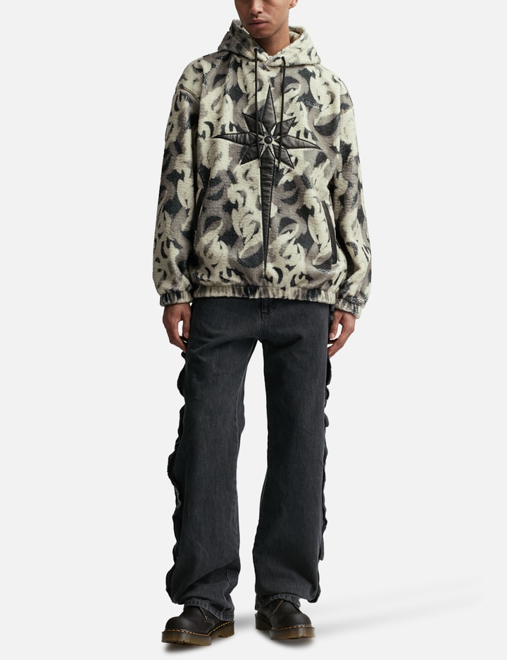 PATTERN FLEECE HOODIE Placeholder Image