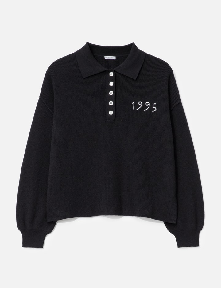 Black 1995 Knit Polo Placeholder Image