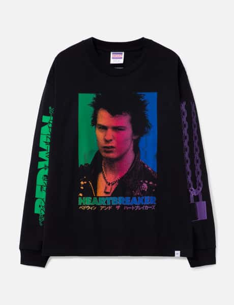 Bedwin & The Heartbreakers Long Sleeve Printed T-shirt  "Oldman"