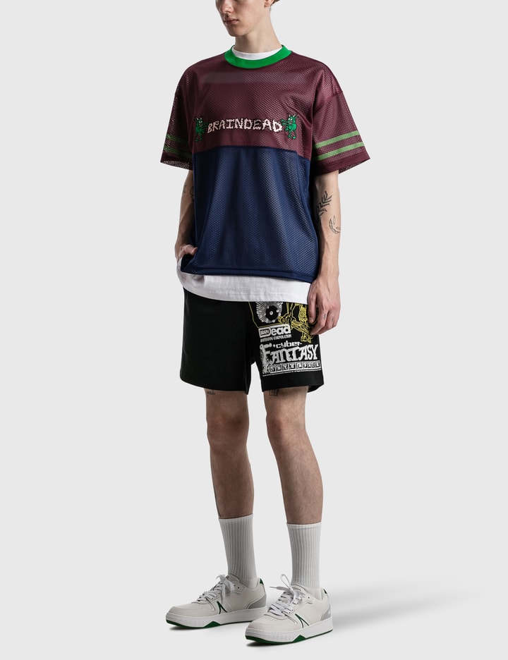 Paneled Football Mesh Shirt Placeholder Image