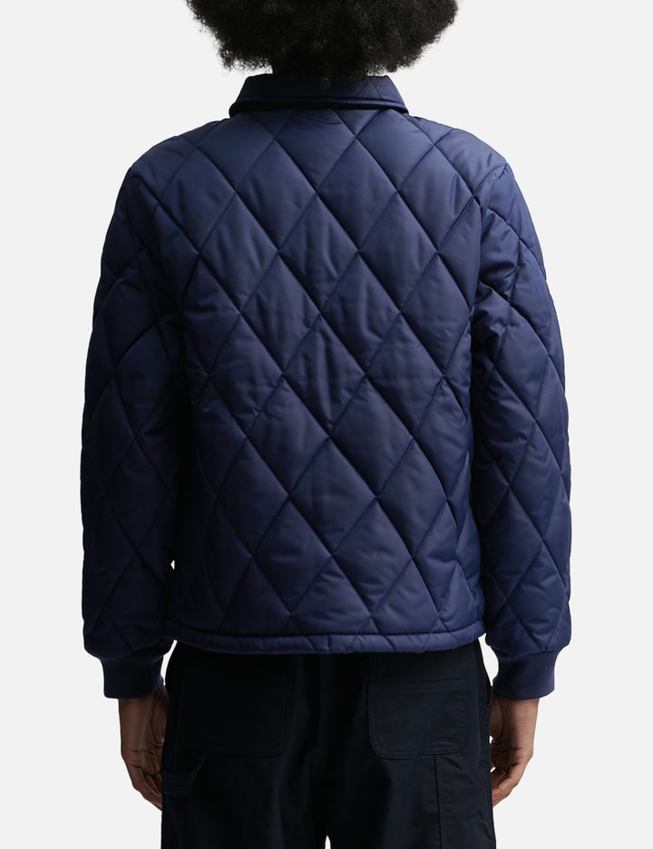 Shop Puma X Noah Quilted Jacket In Blue