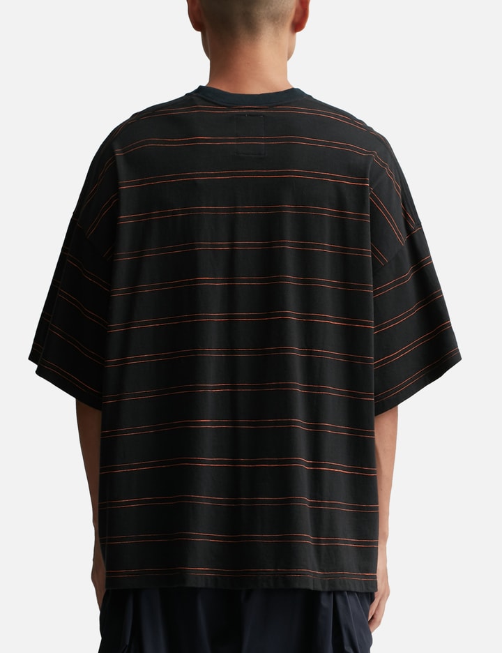 Oversized Striped Short Sleeve T-shirt Placeholder Image