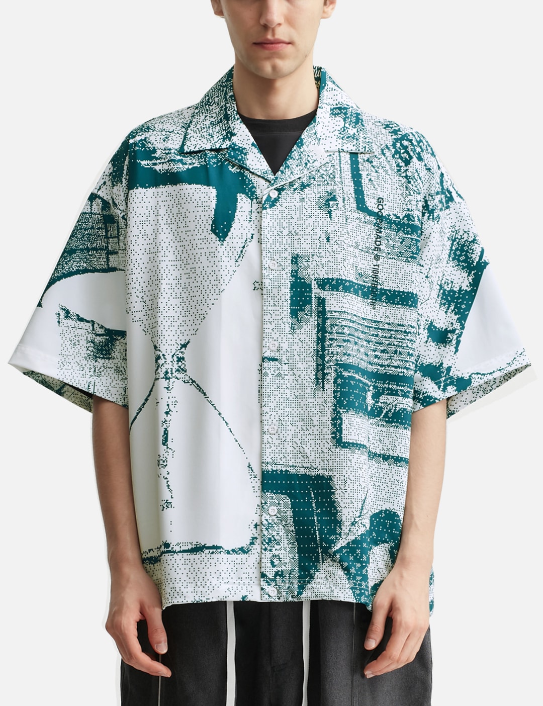 X TIGHTBOOTH “GTB-01S” Sand Riot Graphic Shirt view 18
