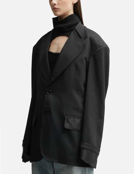 MM6 Maison Margiela - シングルブレスト ジャケット | HBX 