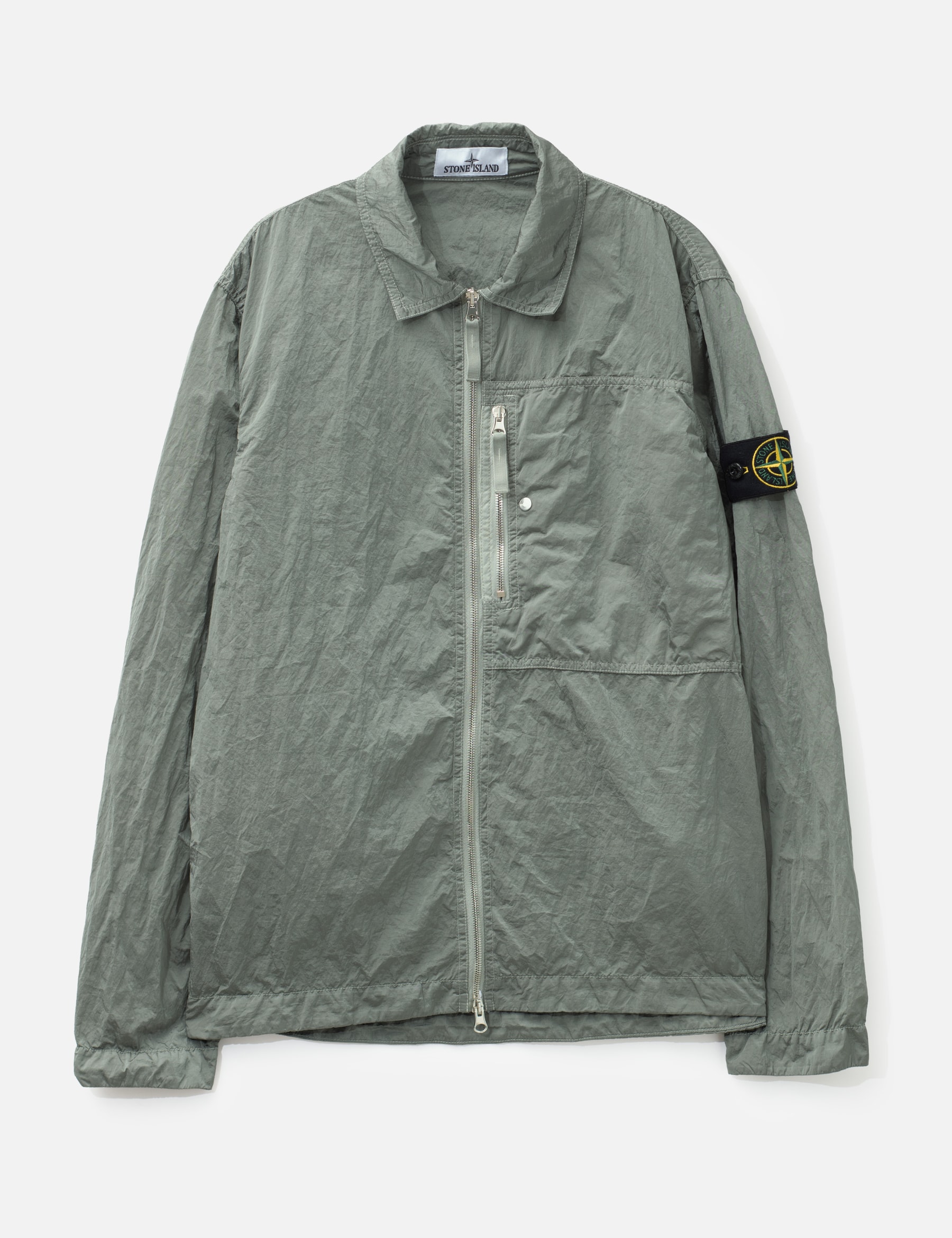 Nylon Metal In Econyl® Overshirt view 16