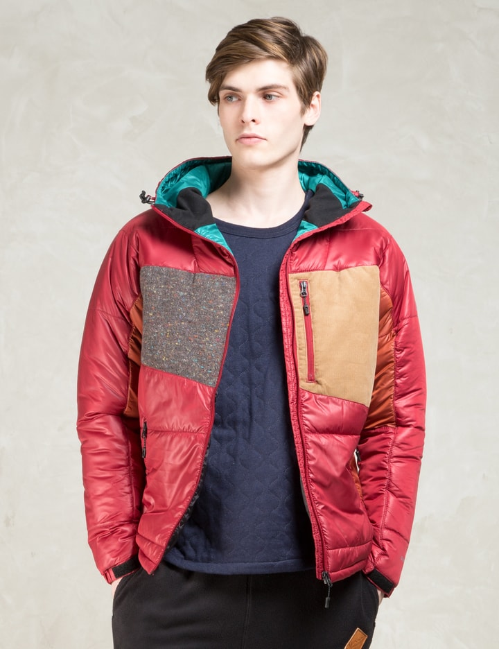 Red Perpri 100 Patch Hooded Jacket Placeholder Image