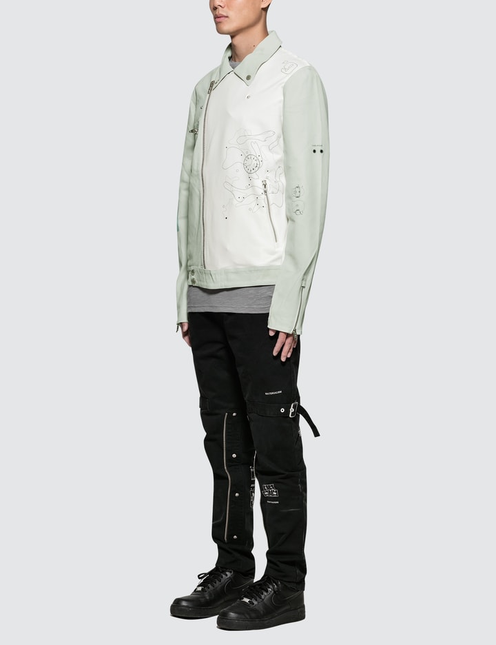 Number (N)ine x C2H4 Musician Hybrid Leather Jacket Placeholder Image