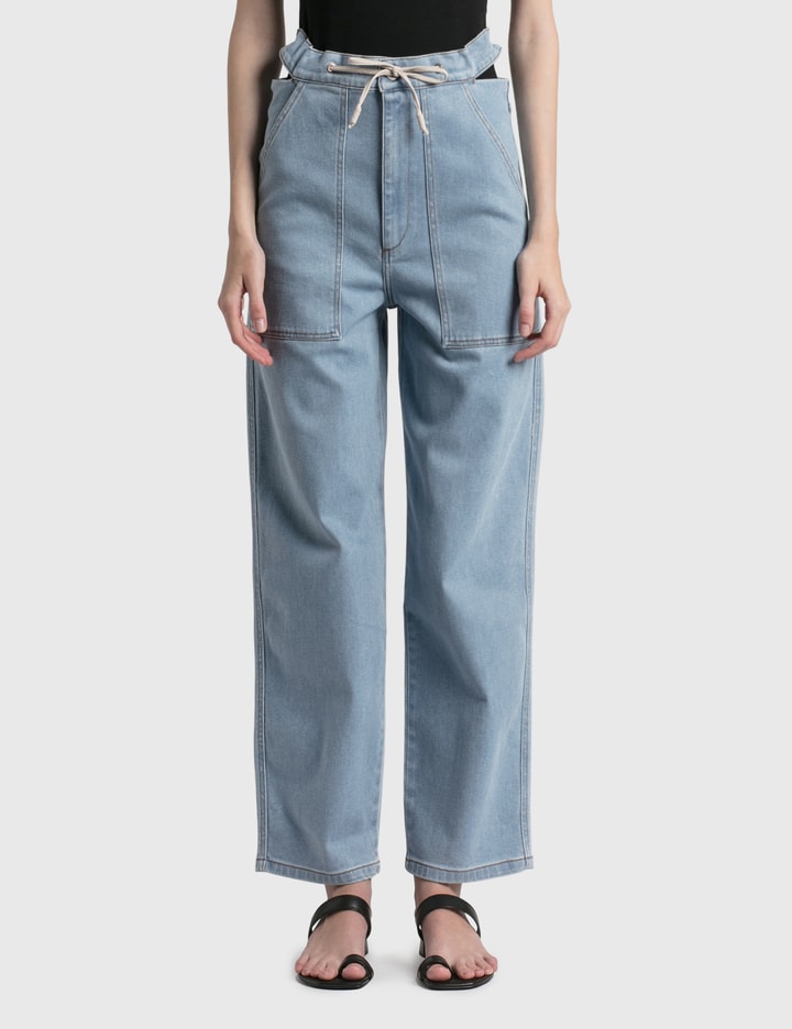 Chace Barrel-Leg Jeans Placeholder Image