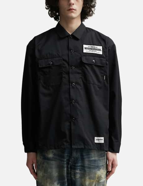 NEIGHBORHOOD - CLASSIC WORK SHIRT LS | HBX - Globally Curated  