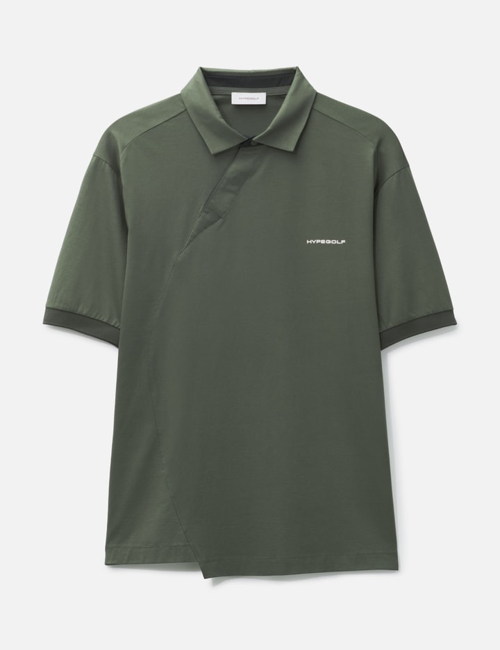 X POST ARCHIVE FACTION (PAF) Diagonal Polo T-Shirt