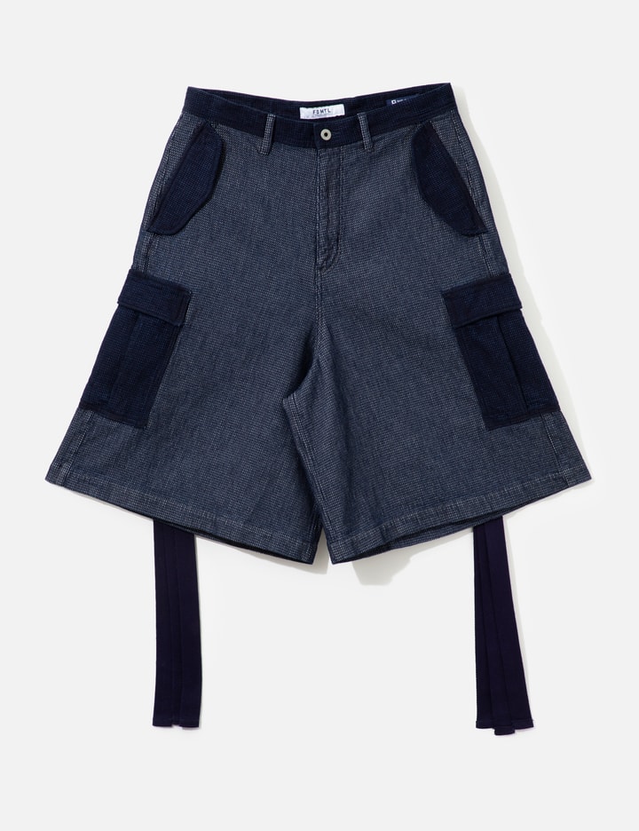 FDMTL Short Hakama Cargo Pants Rinse