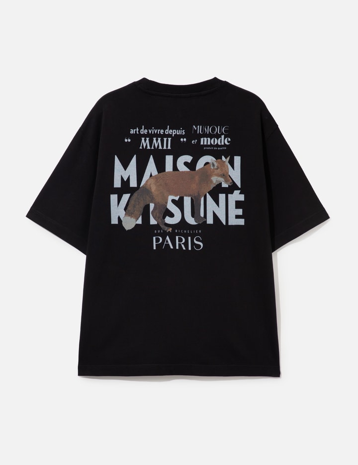 Maison Kitsuné MMII Profile Fox Oversize Tee-Shirt