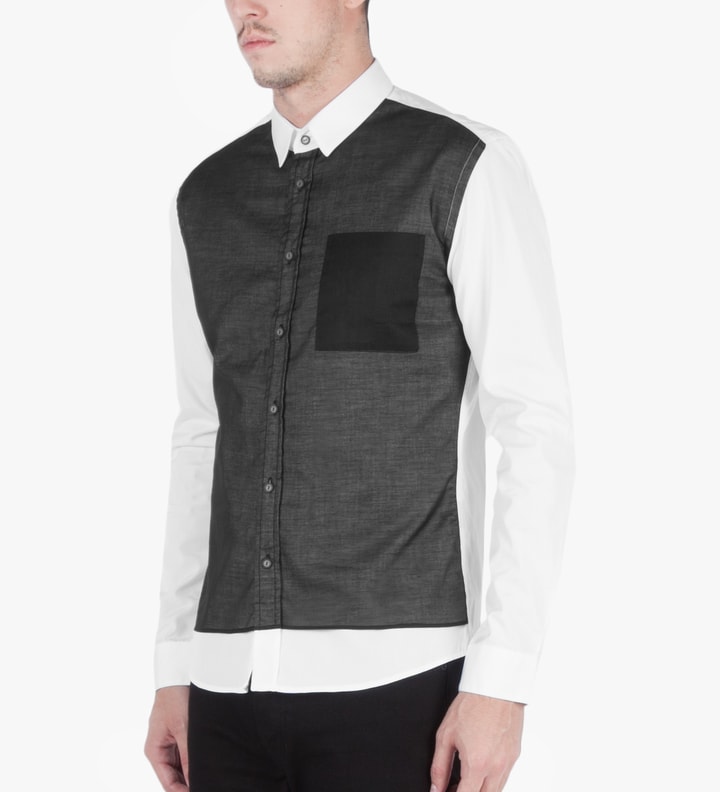 White Summer Grunge Shirt Placeholder Image