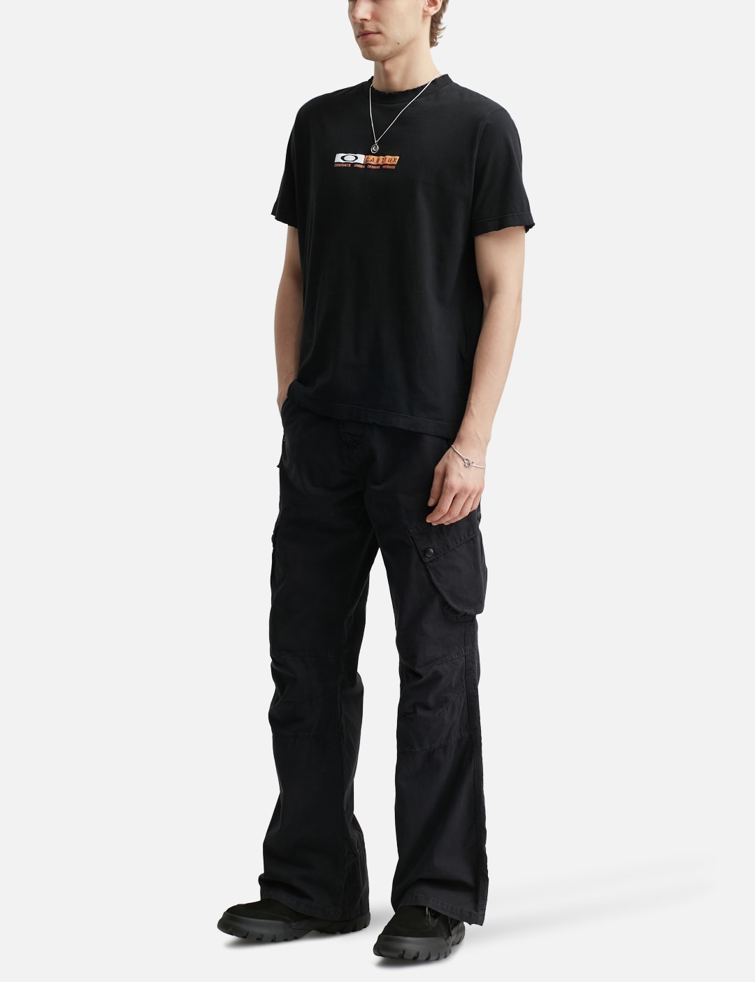 X Oakley Caution Ripped T-Shirt view 20