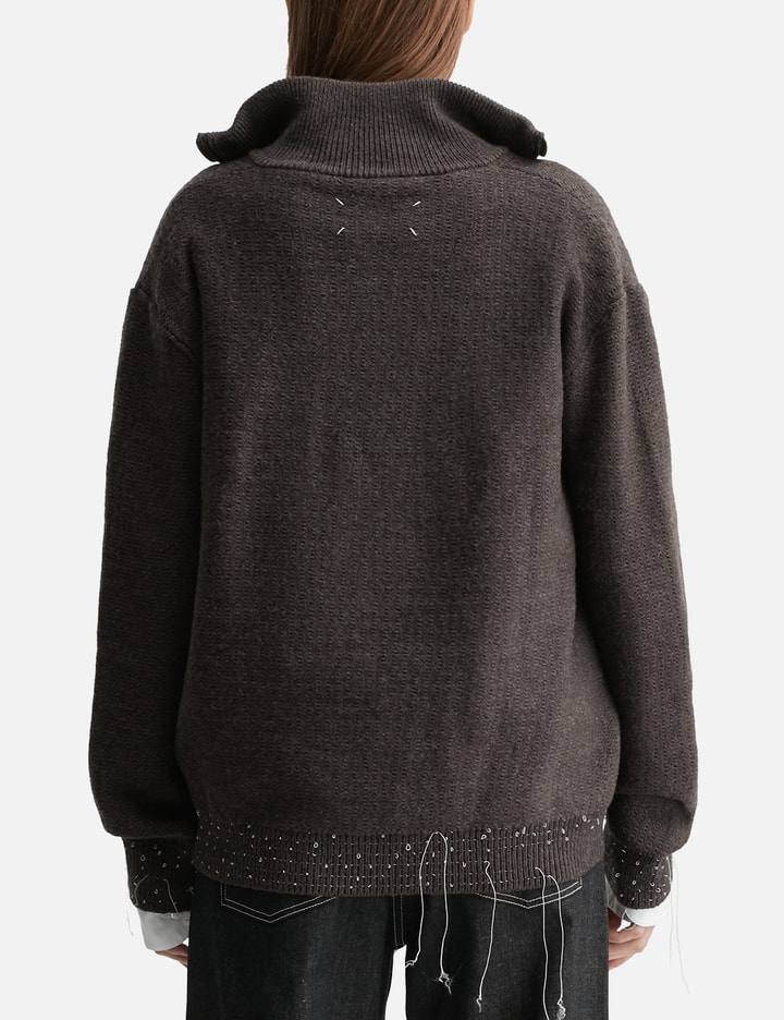 Wool Quarter-Zip Sweater Placeholder Image