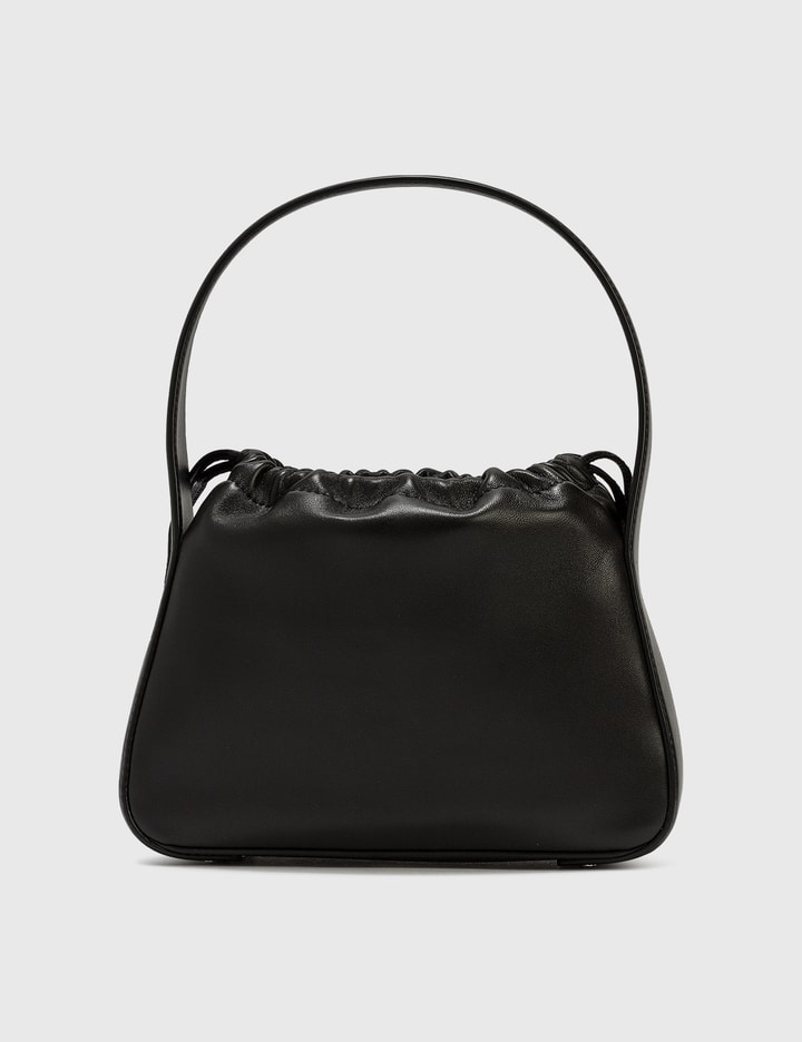 Ryan Shoulder Bag - Black Satin/palmelato Leather Placeholder Image