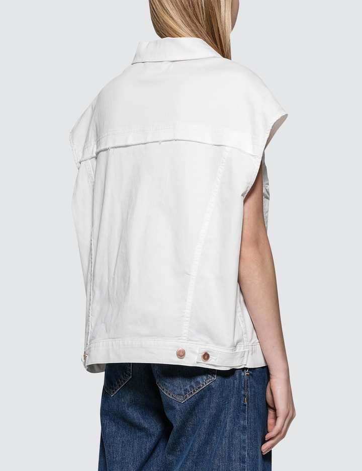 Sleeveless Denim Jacket Placeholder Image