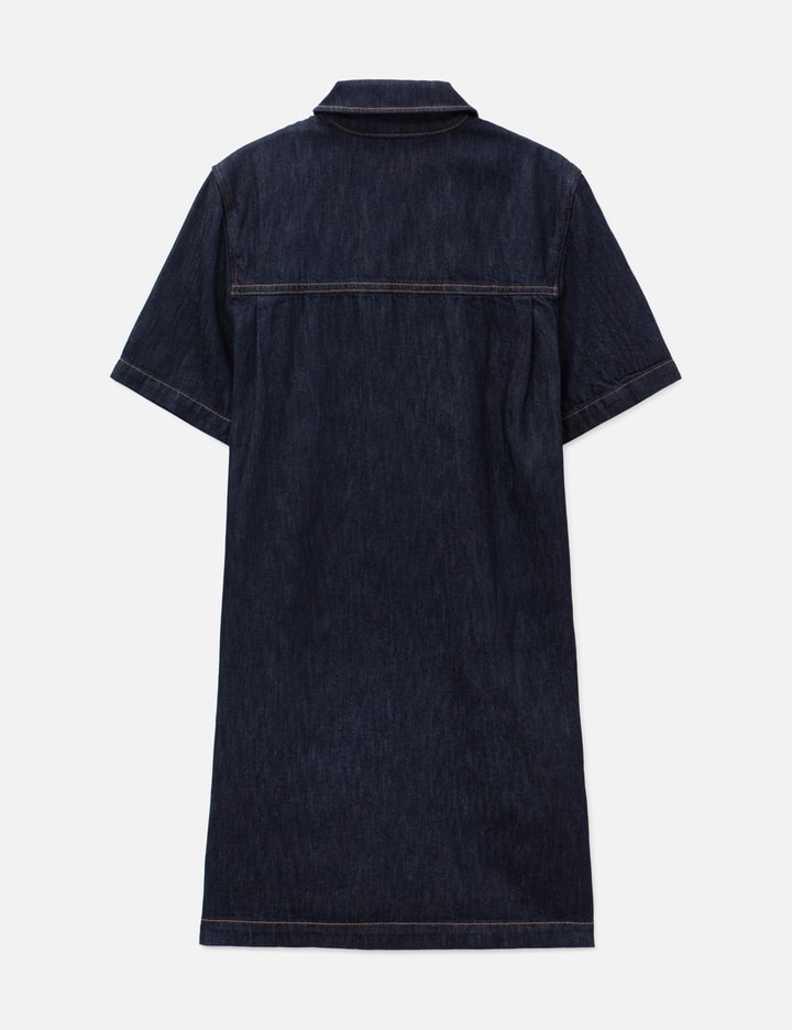 Lacoste Short Sleeved Denim Dress