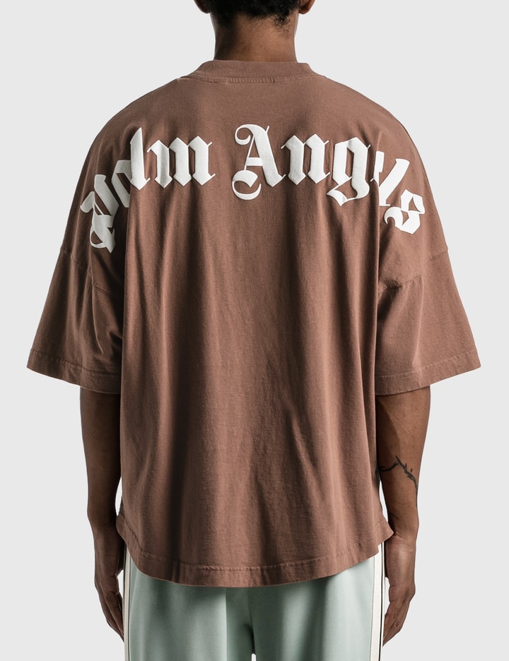 Palm Angels T-shirt Oversized Drop Shoulder Monogram Print 