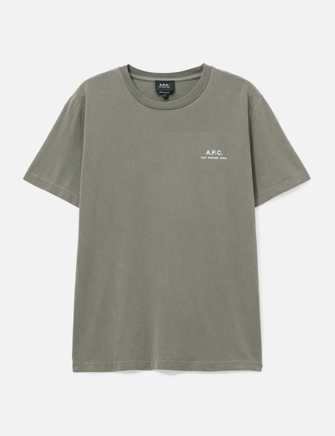 T-Shirt With A.P.C. Rue Madame Logo view 7