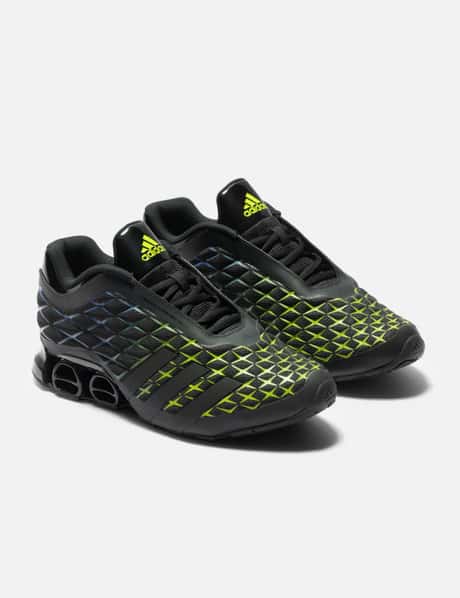 adidas Originals Megaride S4 - Sleek sneakers with iconic 3-Stripes and  bold solar yellow accents. | HBX