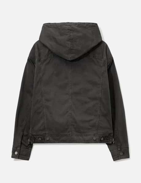 Garment-Dyed Denim Jacket view 5