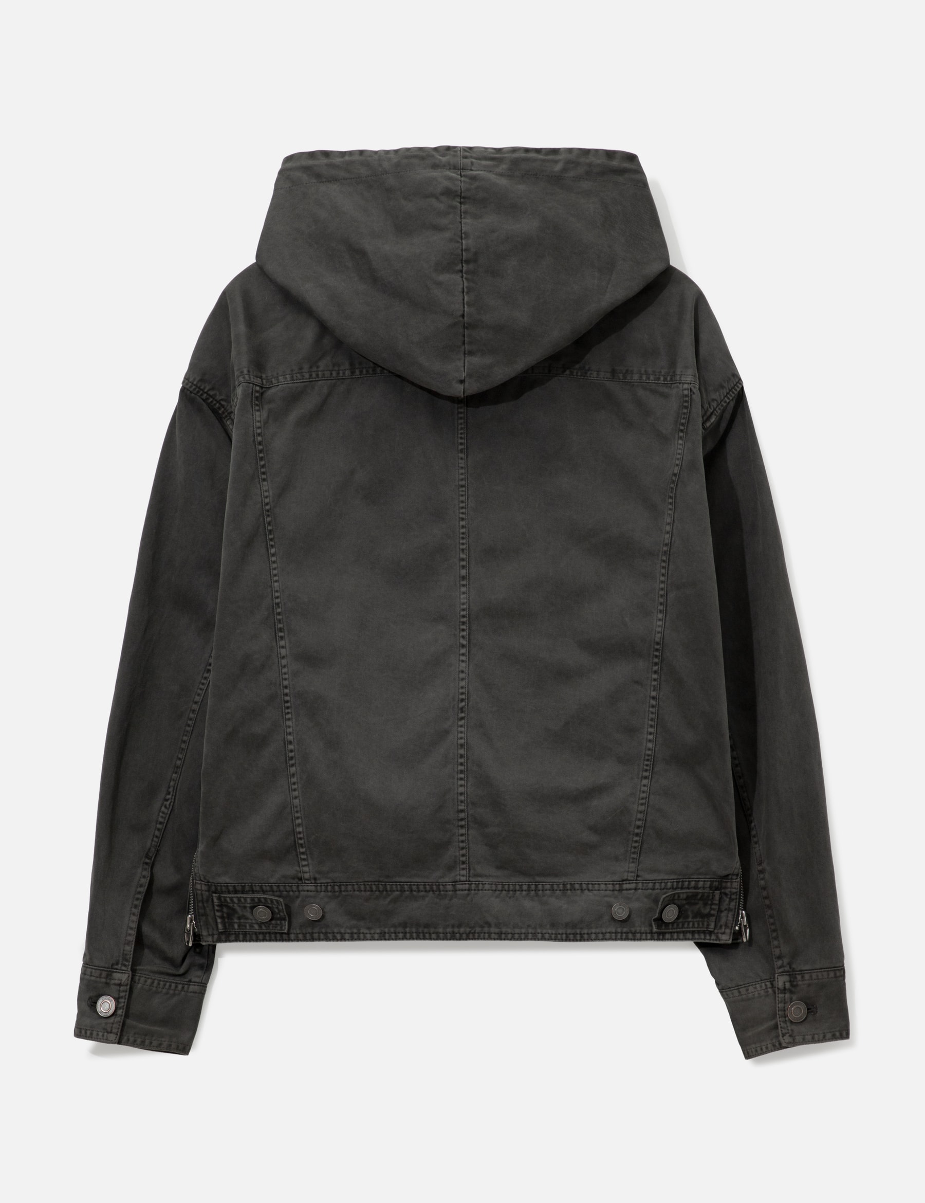 Garment-Dyed Denim Jacket view 8