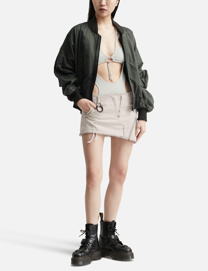 Hyein Seo Cotton Bomber In Grey