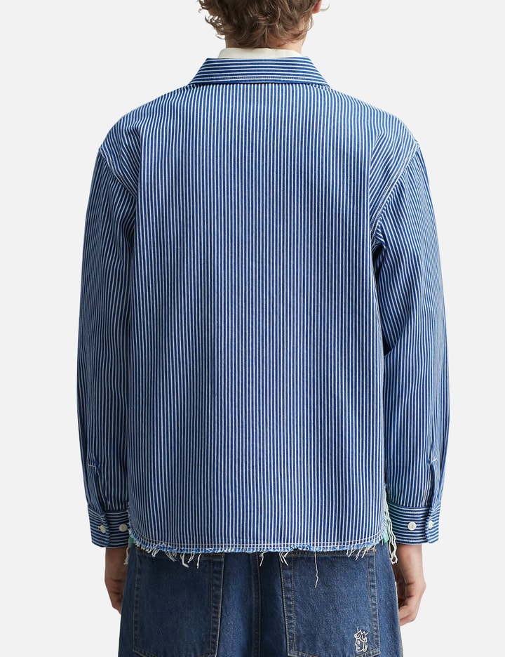 Victoria Lion Rock Hickory Zip Shirt
