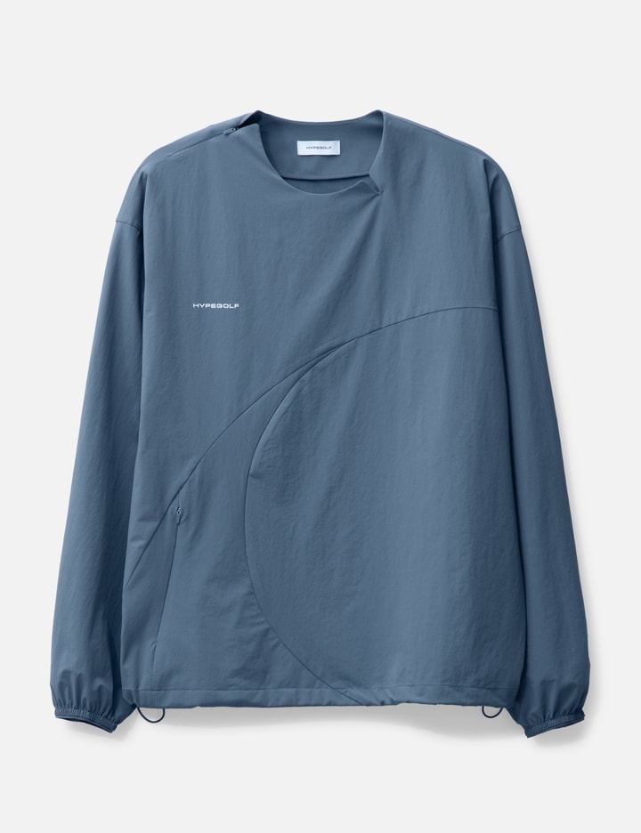 Hypegolf X Post Archive Faction (paf) Woven Track Top In Blue