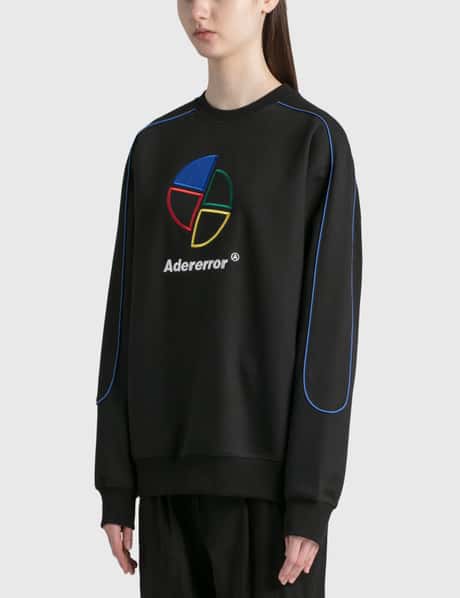 Ader Error - Sliced Logo Sweatshirt | HBX