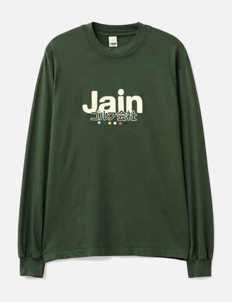 JAIN GOLF Jain Loves Japan: Green Long Sleeve