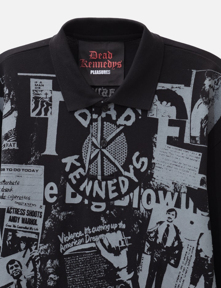 プレジャーズ Poster Long Sleeve Polo
