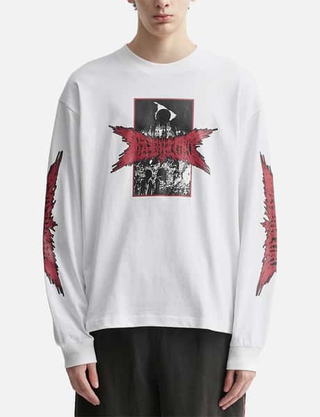 Long Sleeve Black Metal T-Shirt view 10