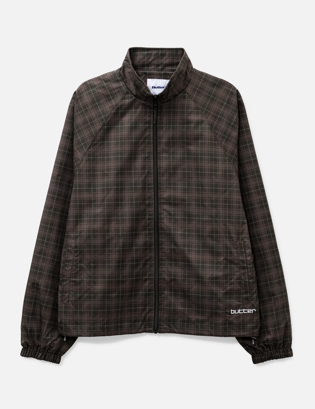 Butter Goods Plaid Nylon Jacket In Red/红色/紅色/레드/レッド