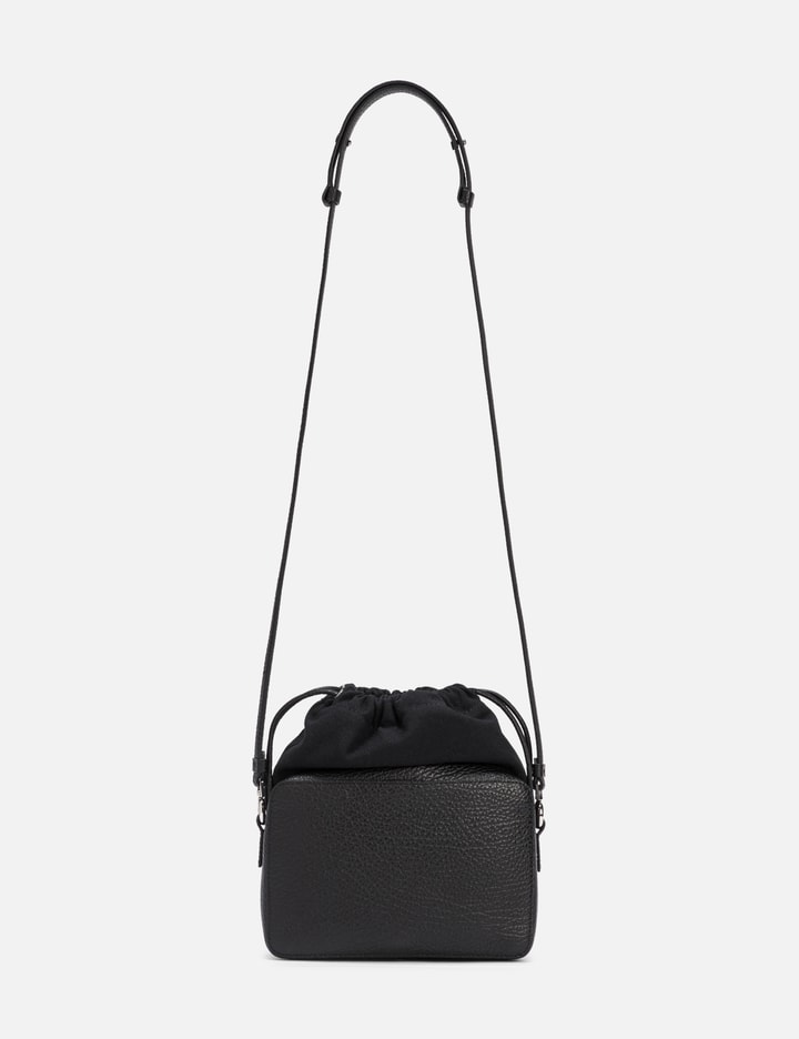 Shop Maison Margiela Logo Crossbody Bag In Black