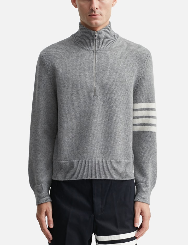 Merino Wool 4-Bar Funnel Neck Pullover Placeholder Image