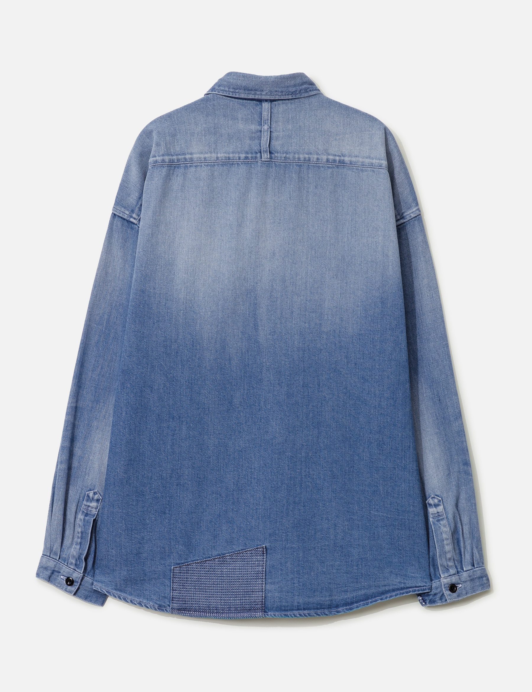 Patch Denim Shirt 5YR Wash view 17