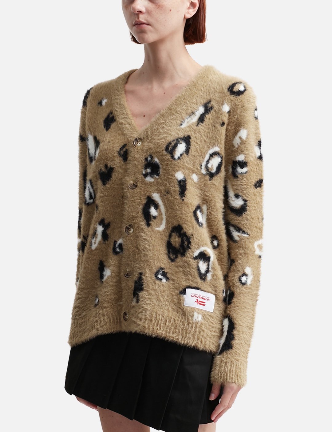 FLUFFY LABEL CARDI view 14