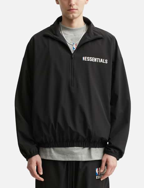 X NBA Nylon 1/2 Zip Track Jacket view 10