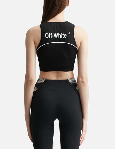 Off-White™ - Logo Band Sports Bra  HBX - Globally Curated Fashion and  Lifestyle by Hypebeast