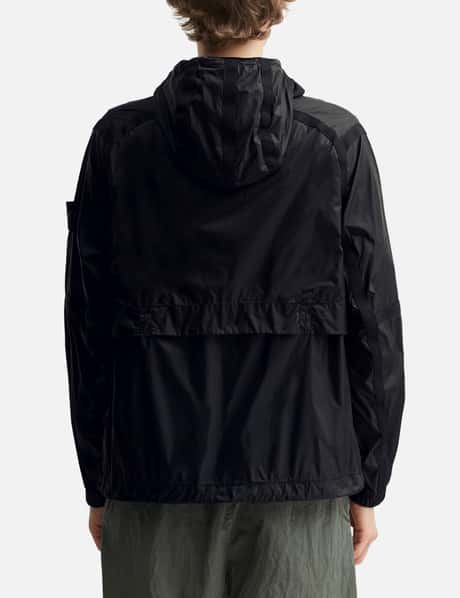 Stone Island Ripstop Light Ht Nylon Light Hooded Jacket HBX