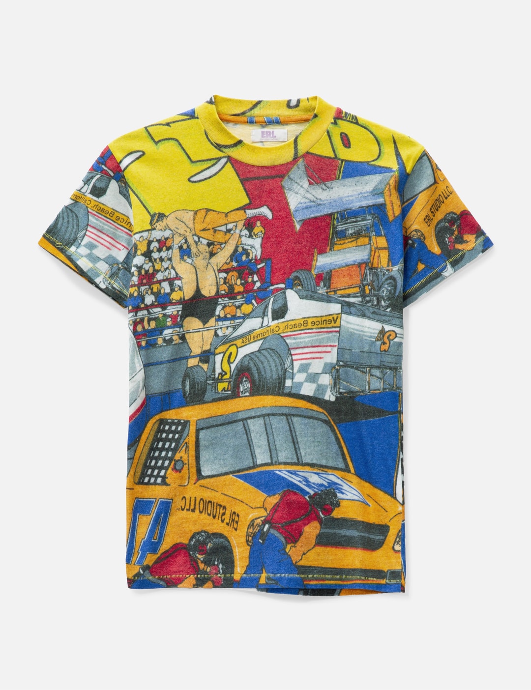 UNISEX ALL OVER PRINTED T-SHIRT KNIT